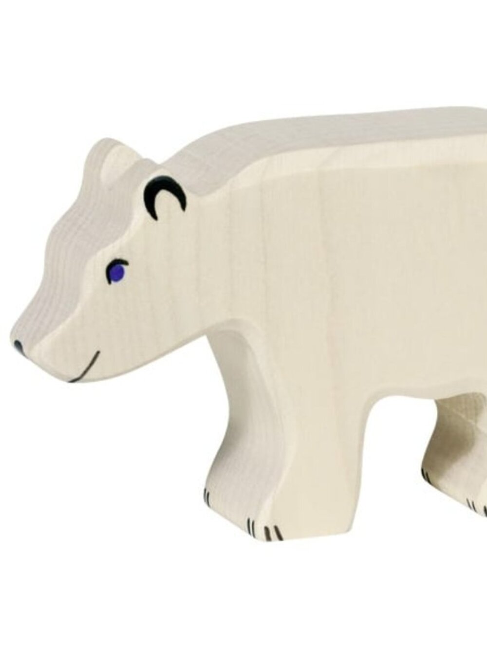 NWT Holztiger Wooden Toys Polar Bear Feeding